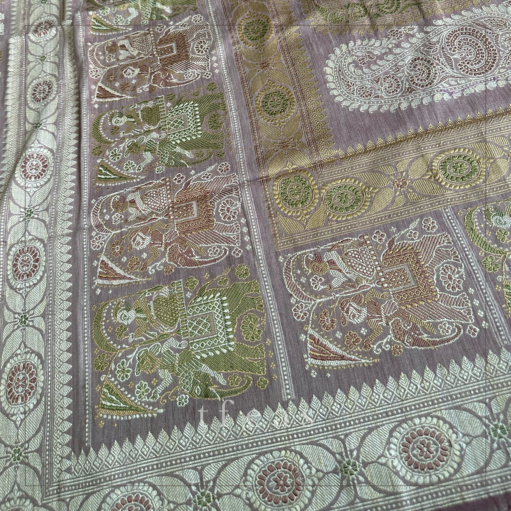 Eri and Mulberry Baluchari from Benaras