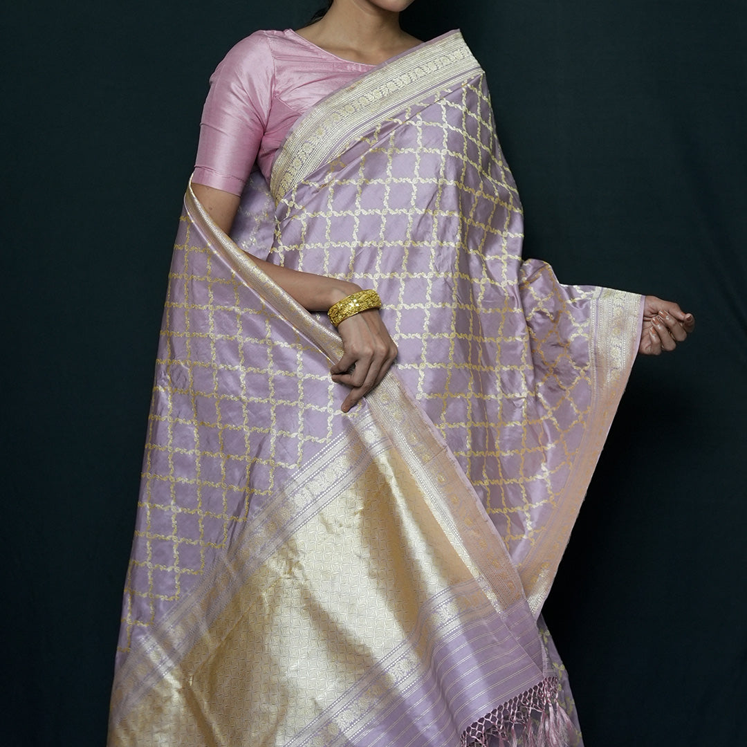 Onion Pink Khadwa Jaal Benarasi