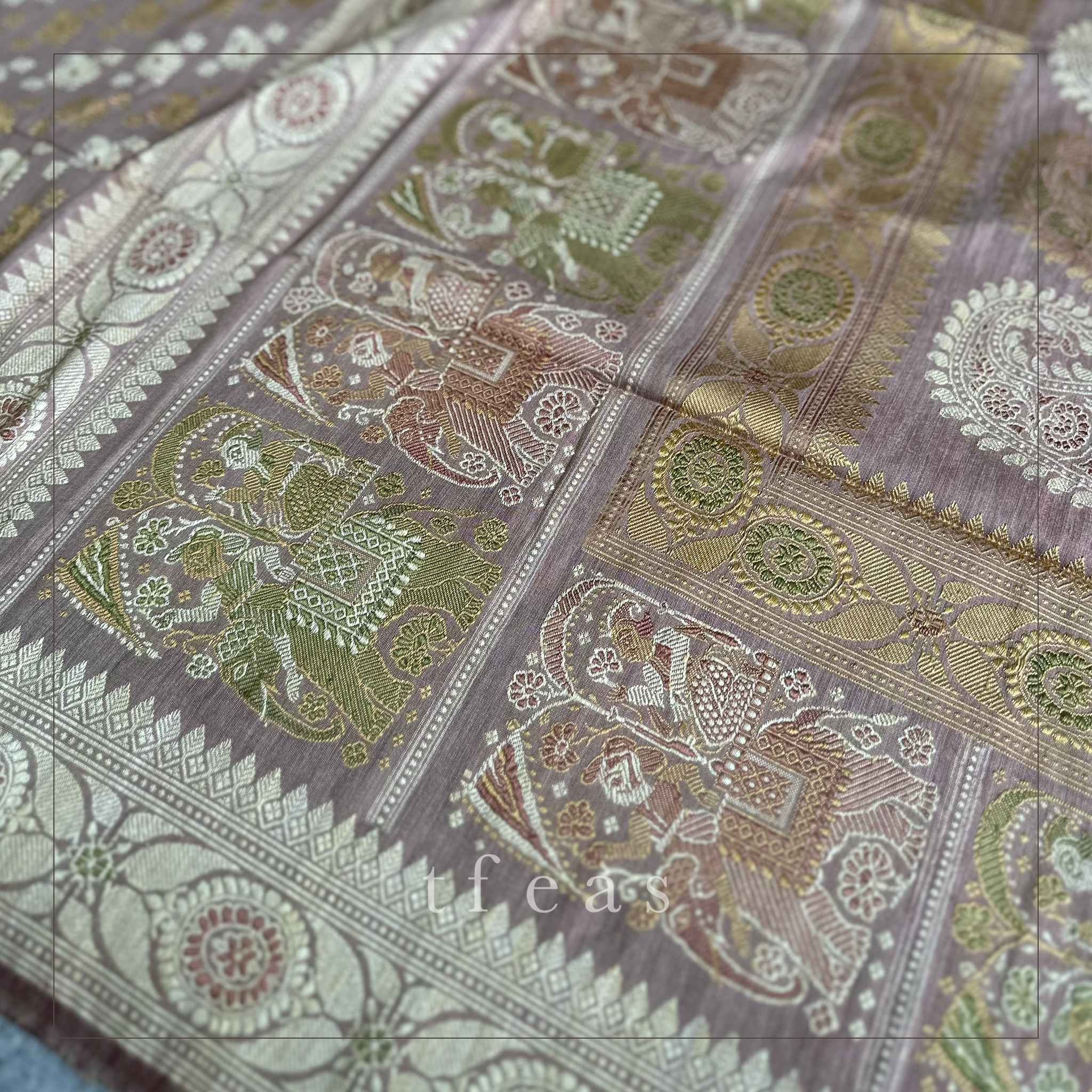 Eri and Mulberry Baluchari from Benaras