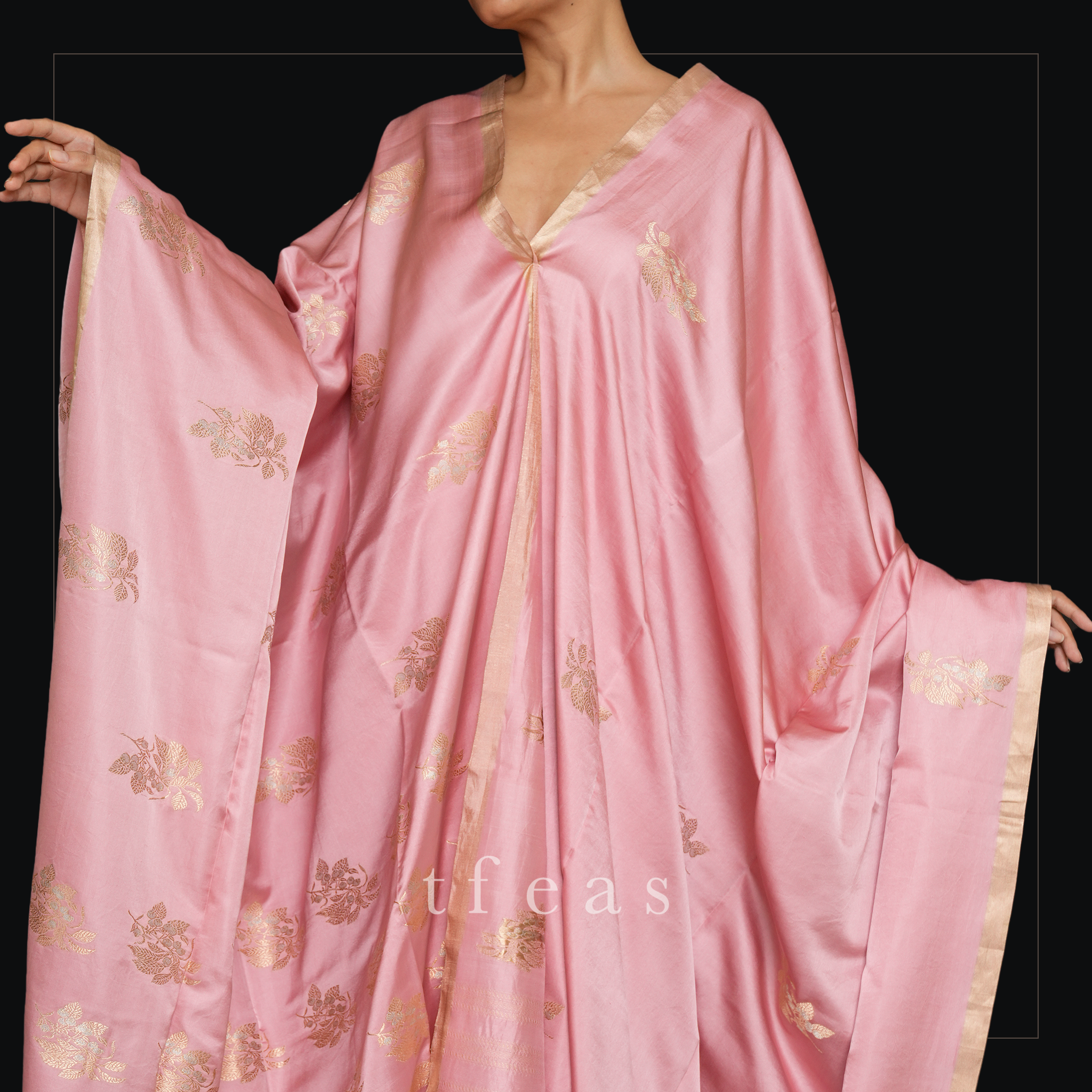 Gazari Satin Khadwa Benarasi