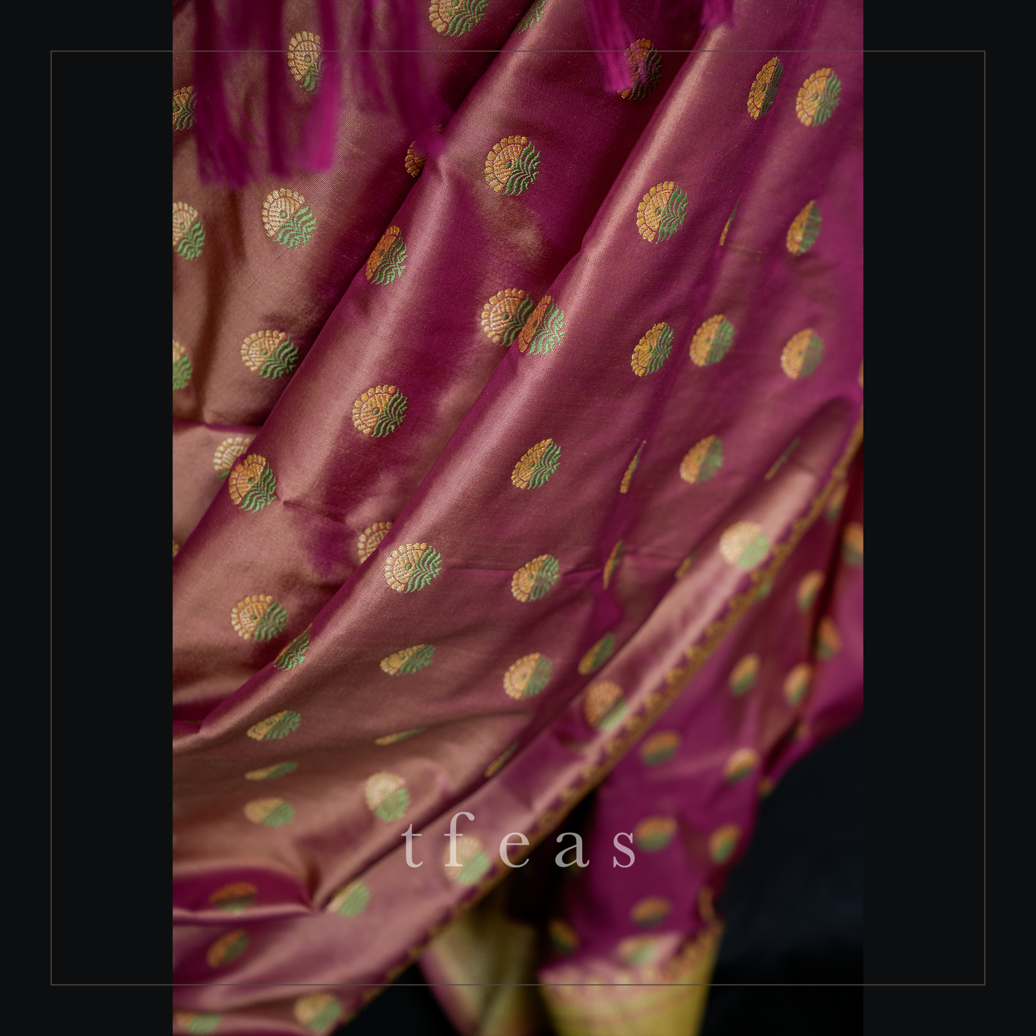 Benarasi with Latifa Minakari Khadwa Buti