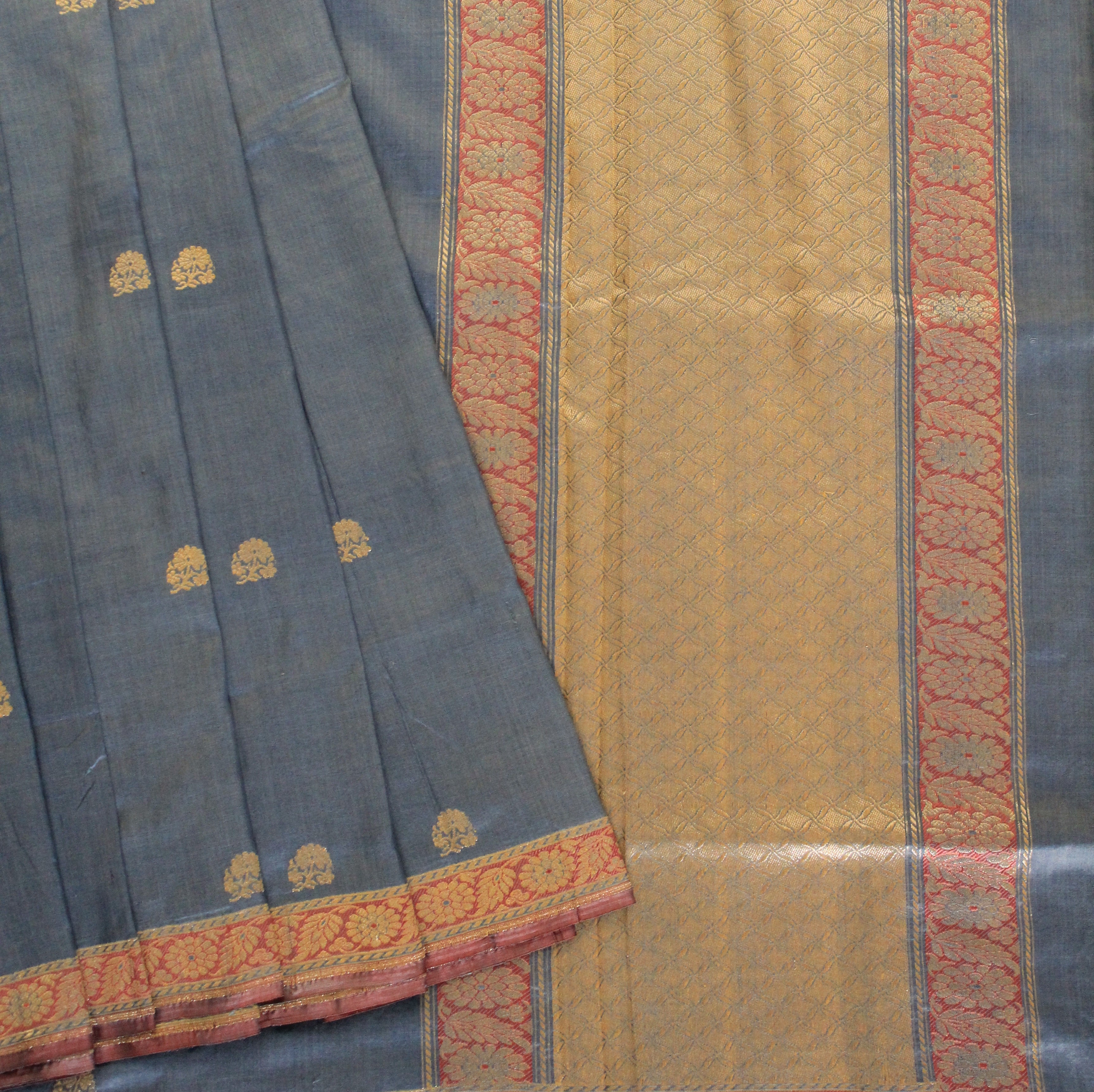 Indigo Khadwa Buti Benarasi