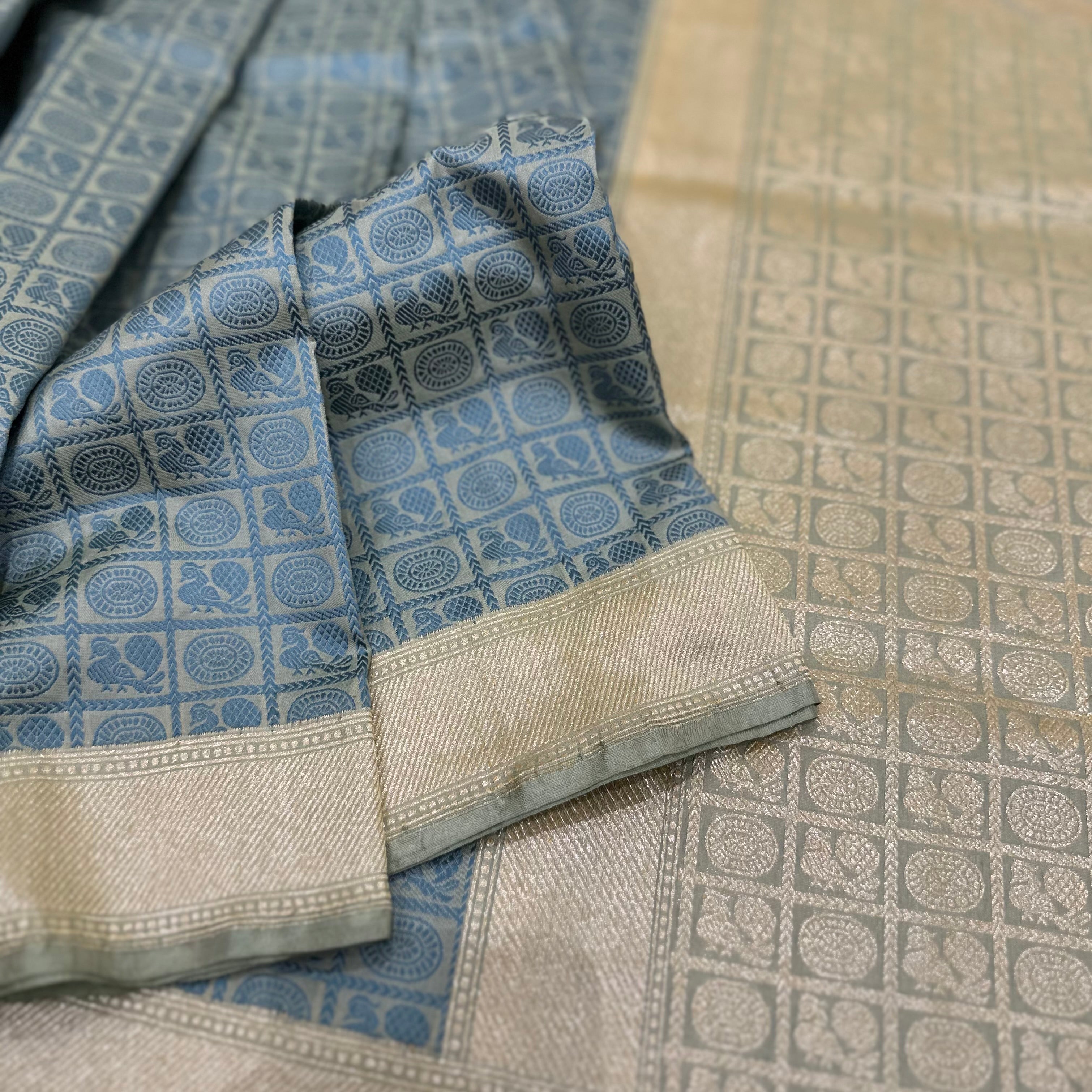 Green Benarasi Silk Saree