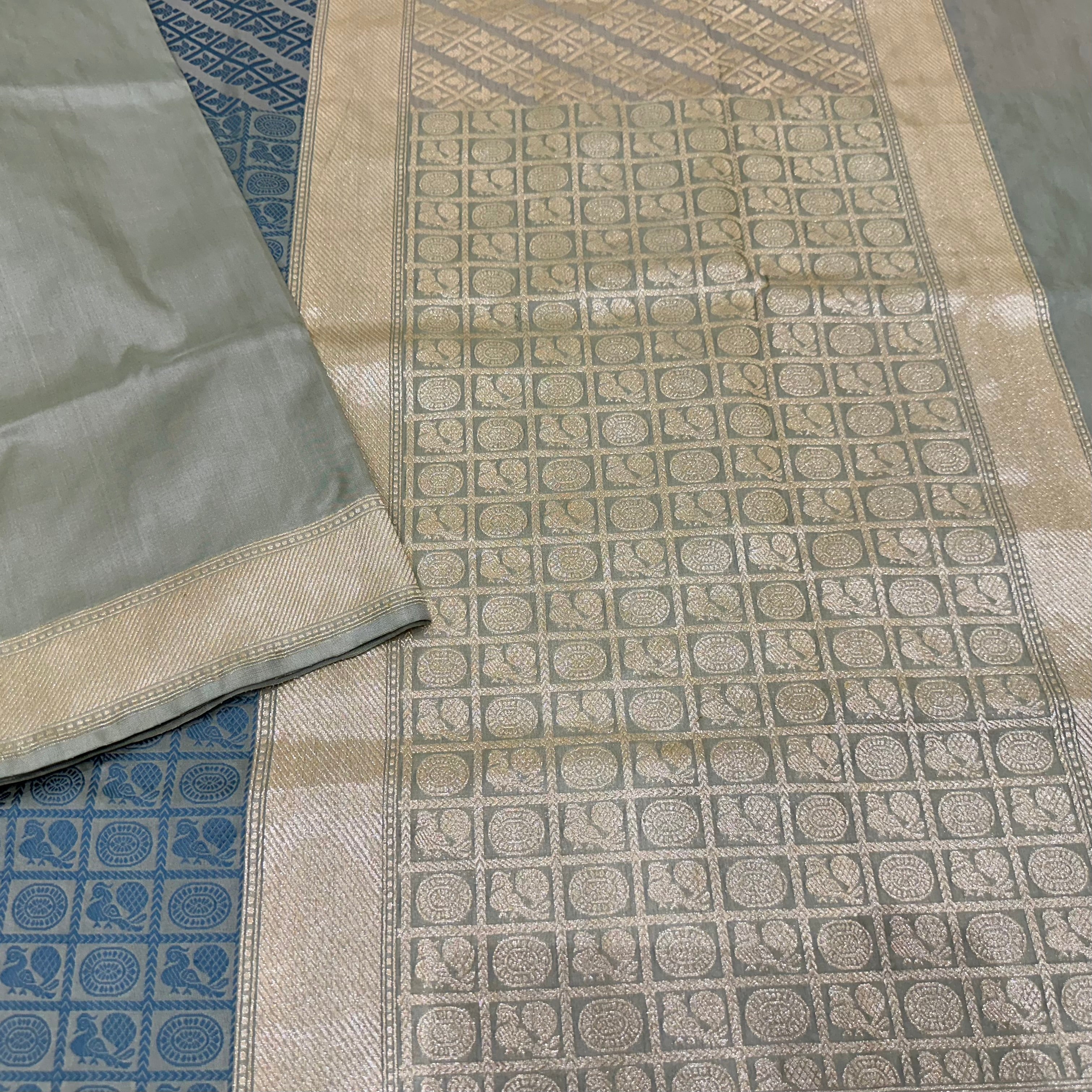 Green Benarasi Silk Saree