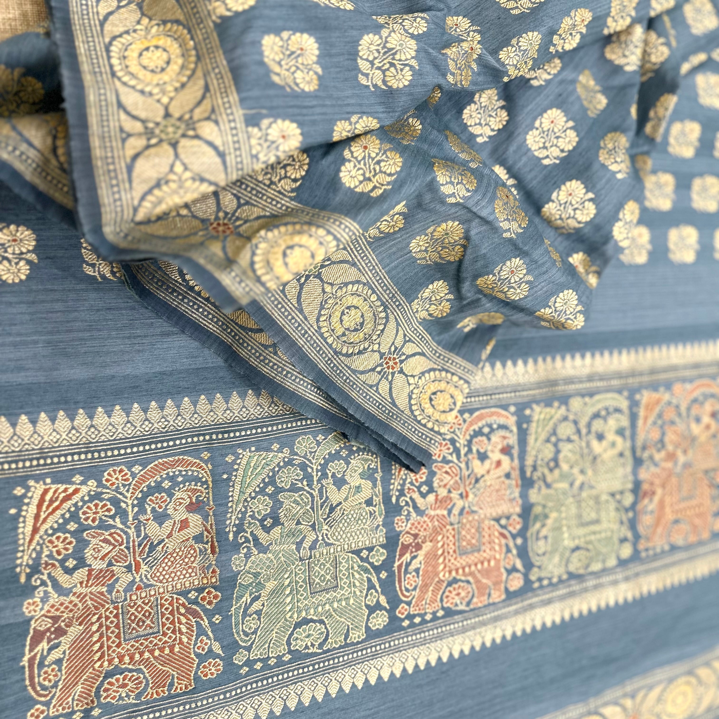 Indigo Revival Baluchari