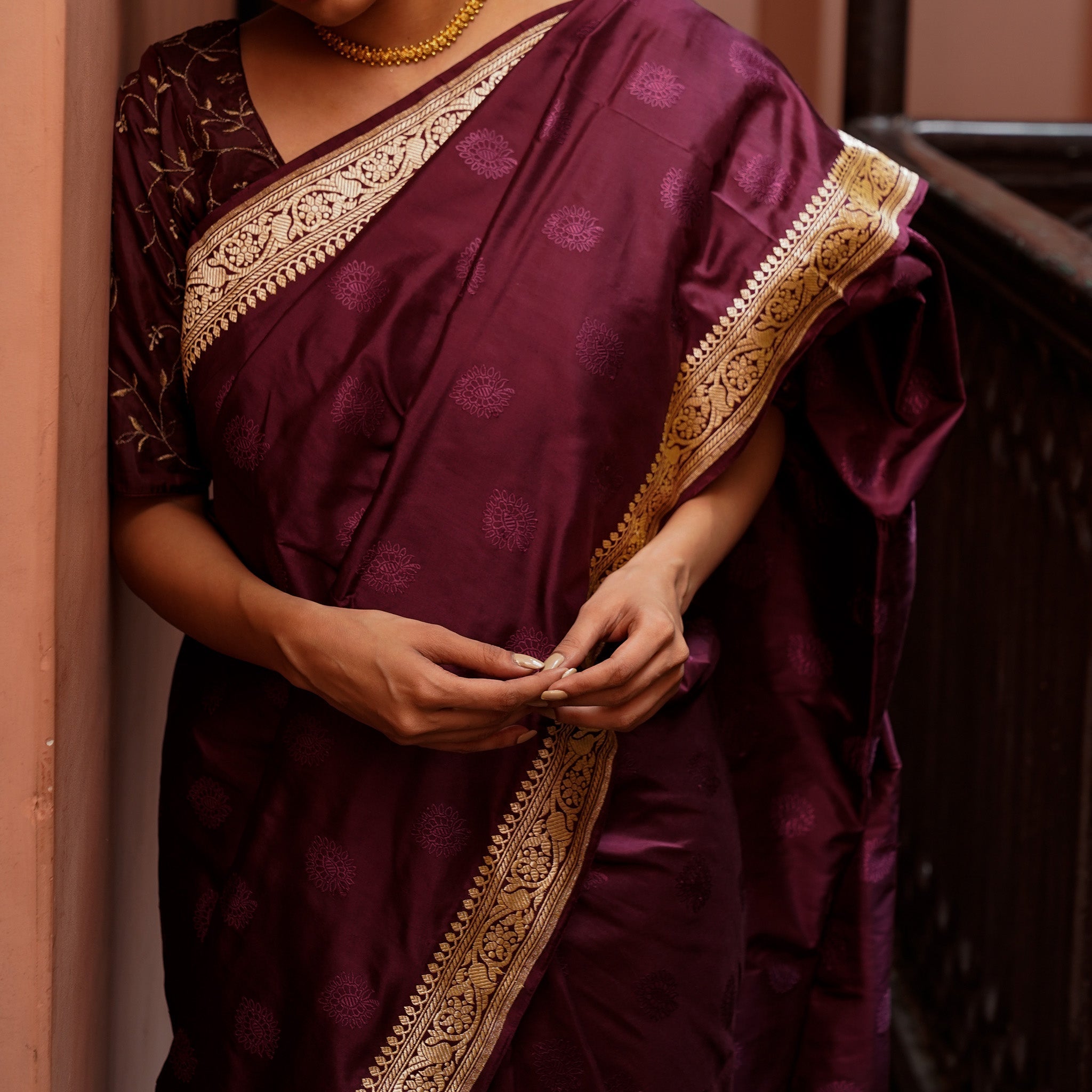 TFEAS Museum Recreation of a Benarasi Saree with Koniya