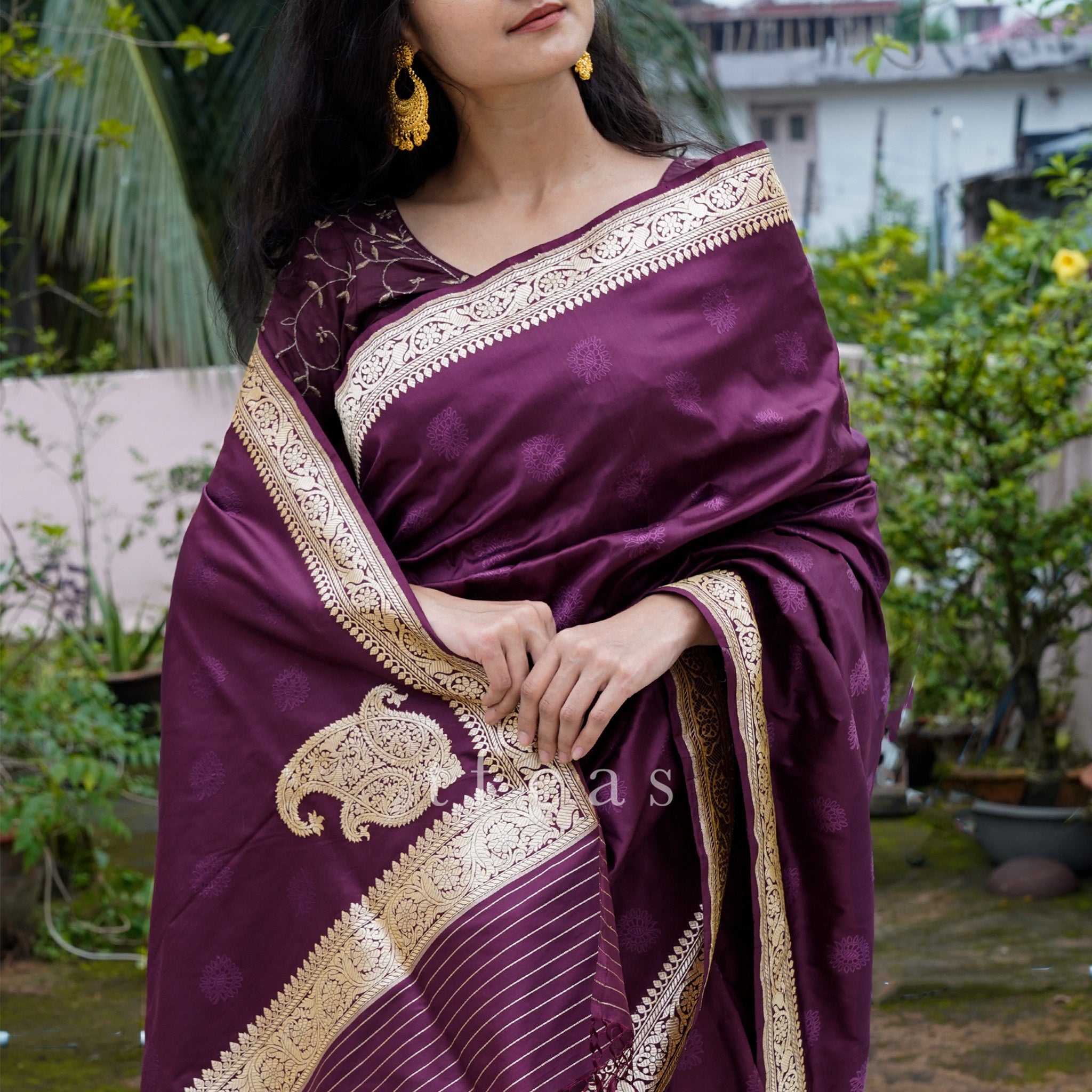 TFEAS Museum Recreation of a Benarasi Saree with Koniya