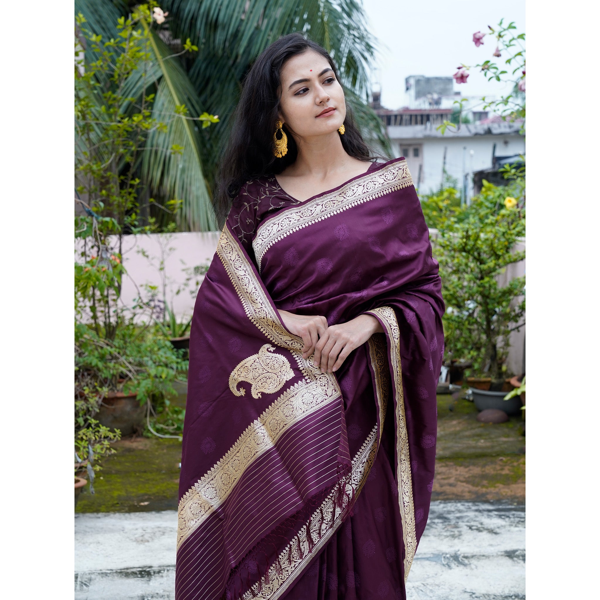 TFEAS Museum Recreation of a Benarasi Saree with Koniya