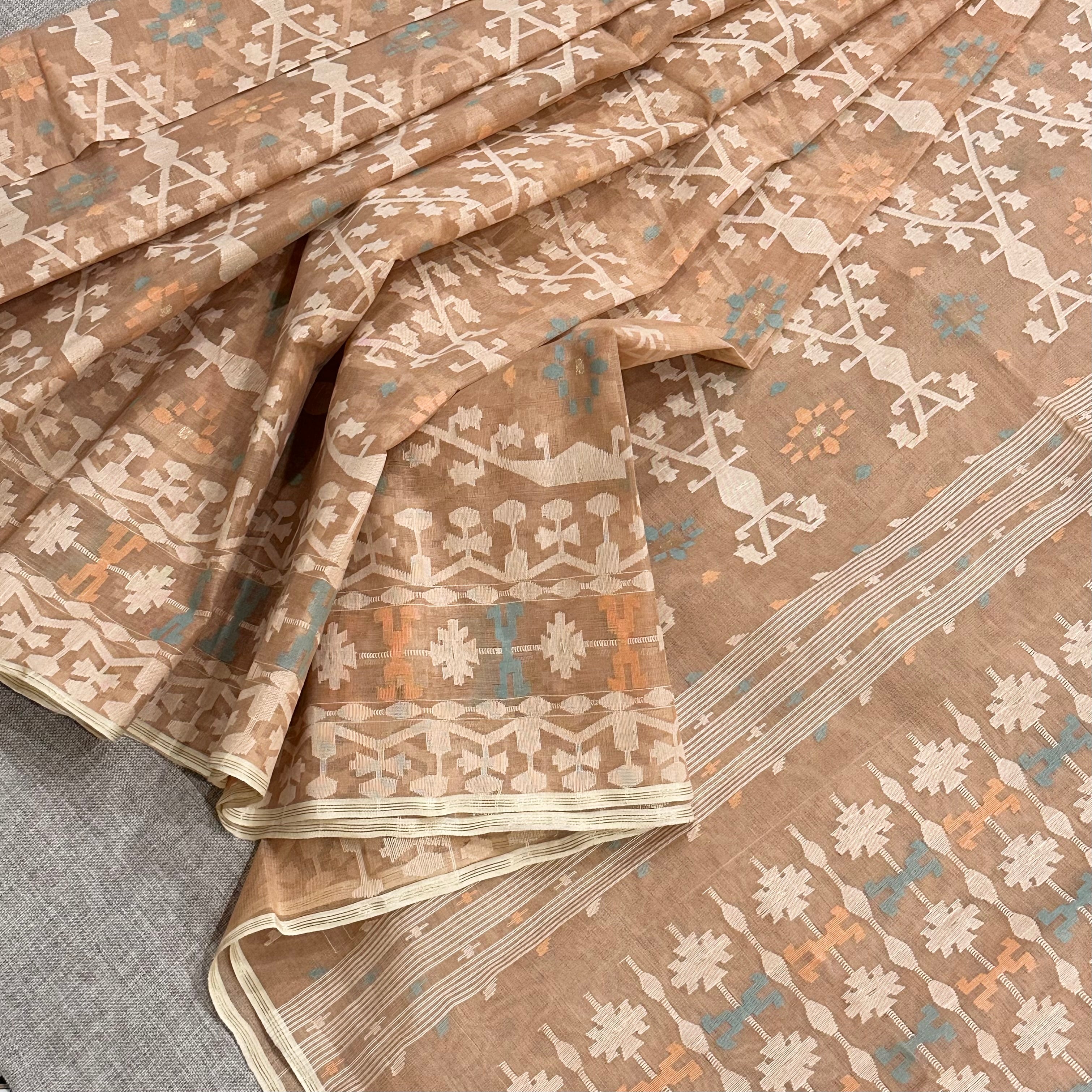 Biscuit Jaal Dhakai Jamdani