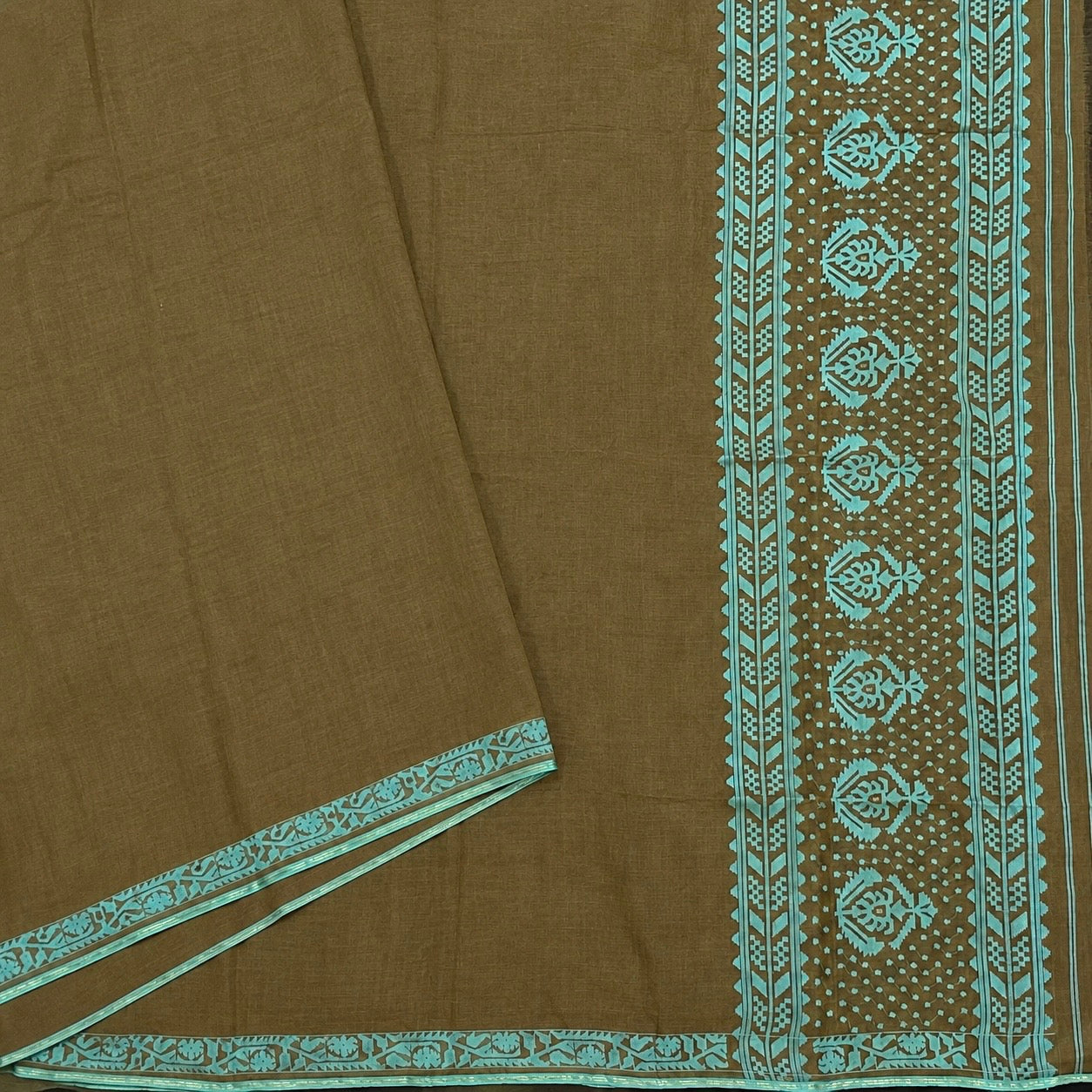 Moss Green  Dhakai Jamdani
