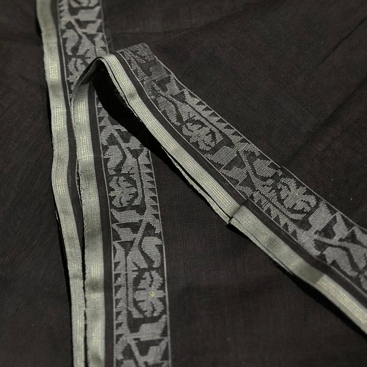 Black Dhakai Jamdani