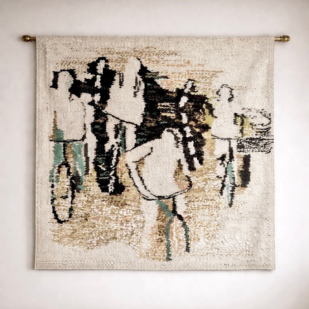 Stories of Yesterday : A Hand-knotted Tapestry
