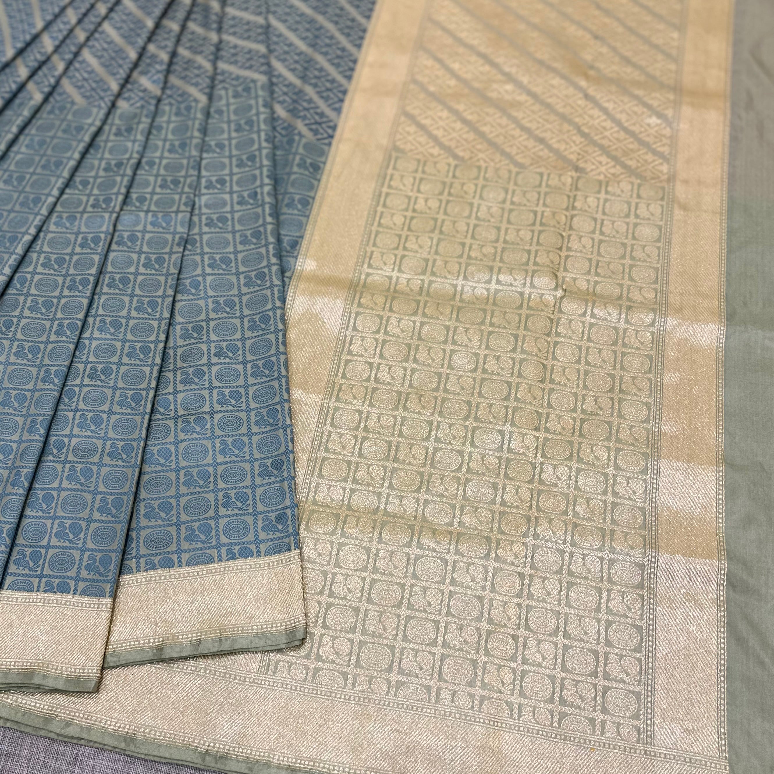 Green Benarasi Silk Saree