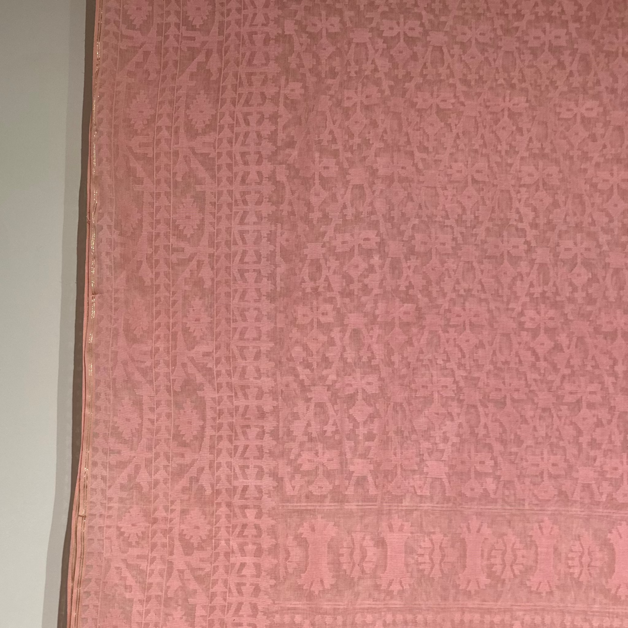 Light Pink Dhakai Jamdani Saree