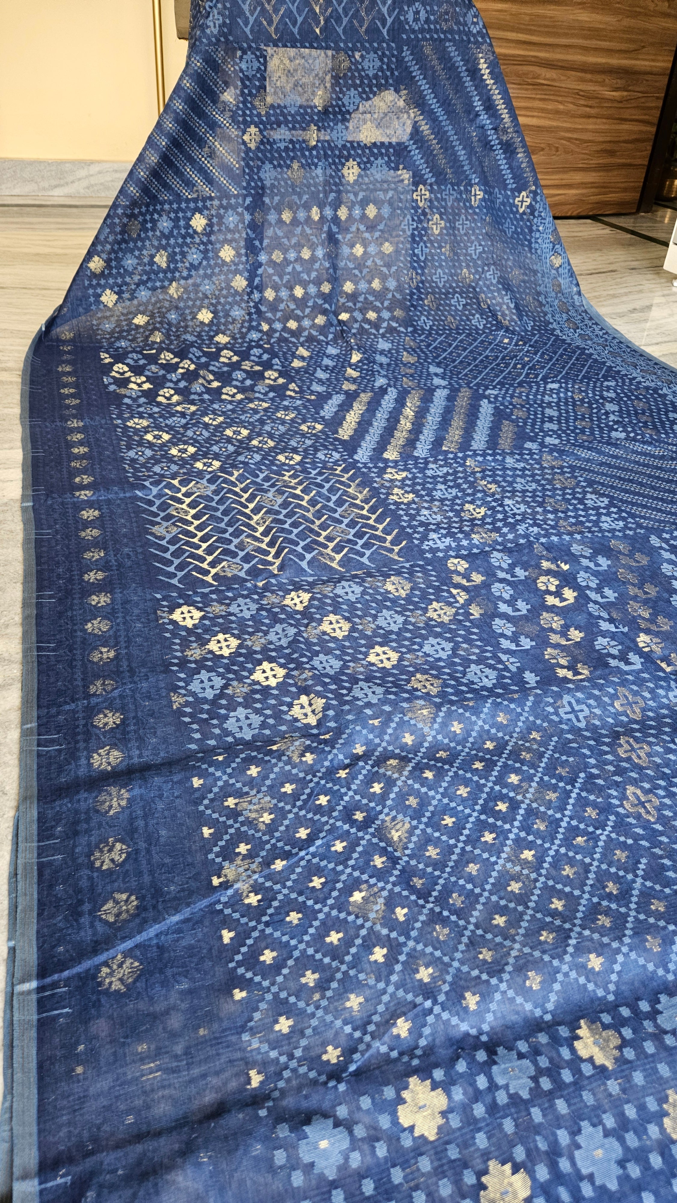 Natural Dyed Masterpiece with 16 Different Motifs